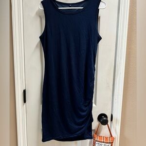 Women’s Navy Blue Midi Dress